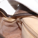 GUCCI GG Supreme Web Sherry Line Bag PVC Beige Gold 56 02 088 Auth ep12756-22