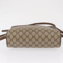GUCCI GG Supreme Web Sherry Line Bag PVC Beige Gold 56 02 088 Auth ep12756-5