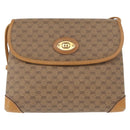 GUCCI Micro GG Supreme Shoulder Bag PVC Beige Gold 007 49 5548 Auth ep12759-13