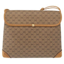 GUCCI Micro GG Supreme Shoulder Bag PVC Beige Gold 007 49 5548 Auth ep12759-2
