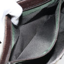 GUCCI GG Canvas Shoulder Bag Beige Silver 114273 Auth ep12760-22