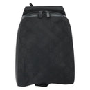GUCCI GG Canvas Body Bag Nylon Black Silver 003 0232 1705 Auth ep12762-13