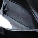 GUCCI GG Canvas Body Bag Nylon Black Silver 003 0232 1705 Auth ep12762-22