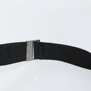 GUCCI GG Canvas Body Bag Nylon Black Silver 003 0232 1705 Auth ep12762-8