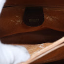 GUCCI Bamboo Hand Bag Leather Brown Gold 002 1186 0260 Auth ep12766-20