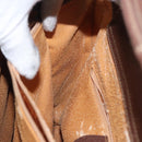 GUCCI Bamboo Hand Bag Leather Brown Gold 002 1186 0260 Auth ep12766-22