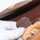 GUCCI Bamboo Hand Bag Leather Brown Gold 002 1186 0260 Auth ep12766-12