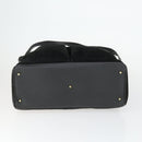 GUCCI Bamboo Hand Bag Suede 2way Black Gold 002 123 0322 Auth ep12772-11
