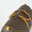 LOUIS VUITTON Monogram Keepall 55 Boston Tas M41424 LV Auth ep12775-6