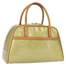 LOUIS VUITTON Monogram Vernis Tompkins Square Bag Gris M91150 LV Auth ep12776-1