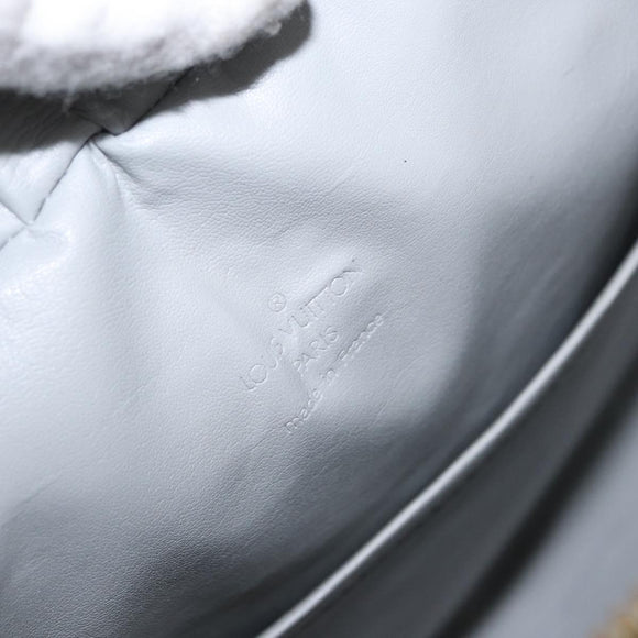 LOUIS VUITTON Monogram Vernis Tompkins Square Bag Gris M91150 LV Auth ep12776