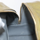 LOUIS VUITTON Monogram Vernis Tompkins Square Bag Gris M91150 LV Auth ep12776-18