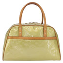 LOUIS VUITTON Monogram Vernis Tompkins Square Bag Gris M91150 LV Auth ep12776-2