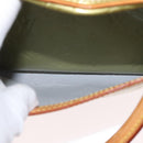 LOUIS VUITTON Monogram Vernis Tompkins Square Bag Gris M91150 LV Auth ep12776-21
