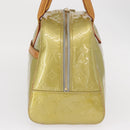 LOUIS VUITTON Monogram Vernis Tompkins Square Bag Gris M91150 LV Auth ep12776-4