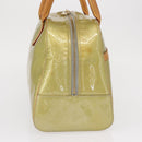 LOUIS VUITTON Monogram Vernis Tompkins Square Bag Gris M91150 LV Auth ep12776-5