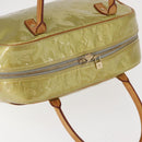 LOUIS VUITTON Monogram Vernis Tompkins Square Bag Gris M91150 LV Auth ep12776-6