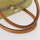 LOUIS VUITTON Monogram Vernis Tompkins Square Bag Gris M91150 LV Auth ep12776-7