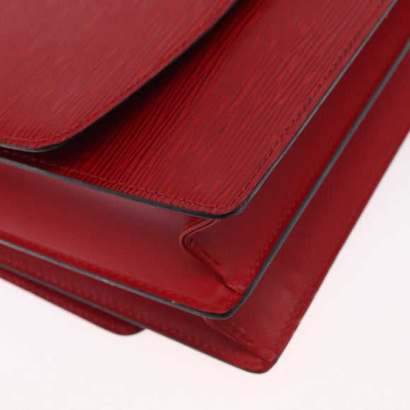 LOUIS VUITTON Epi Grenel Shoulder Bag Red M52367 LV Auth ep12777