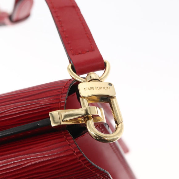 LOUIS VUITTON Epi Grenel Shoulder Bag Red M52367 LV Auth ep12777