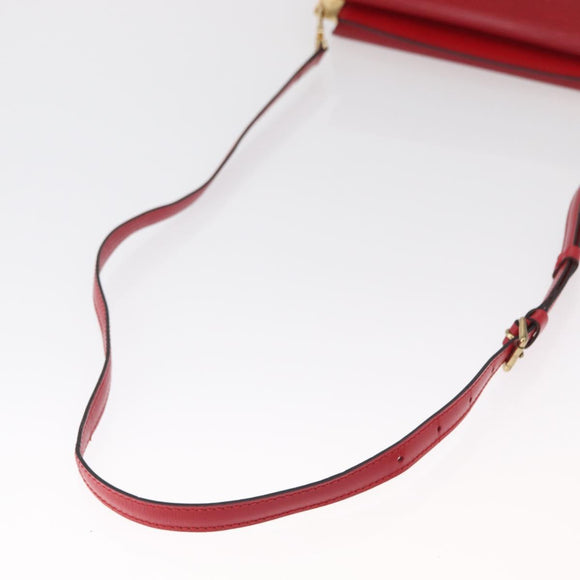 LOUIS VUITTON Epi Grenel Shoulder Bag Red M52367 LV Auth ep12777