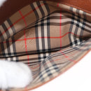 Burberrys Shoulder Bag Leather Brown Gold Auth ep12778-20