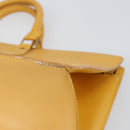 LOUIS VUITTON Epi Sac Triangle Hand Bag Yellow M52099 LV Auth ep12782-16