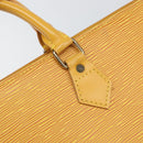 LOUIS VUITTON Epi Sac Triangle Hand Bag Yellow M52099 LV Auth ep12782-19