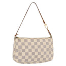 LOUIS VUITTON Damier Azur Pochette Accessoires Pouch N51986 LV Auth ep12786-1