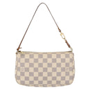 LOUIS VUITTON Damier Azur Pochette Accessoires Pouch N51986 LV Auth ep12786-13