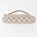 LOUIS VUITTON Damier Azur Pochette Accessoires Pouch N51986 LV Auth ep12786-5