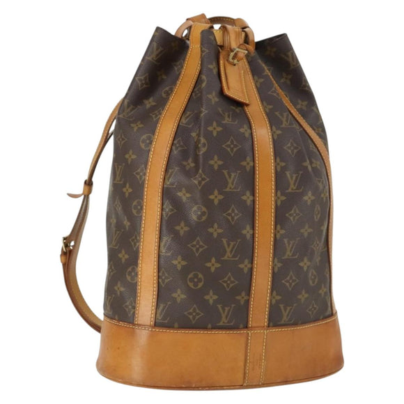 LOUIS VUITTON Monogram Randonnee GM Shoulder Bag M42244 LV Auth ep12787