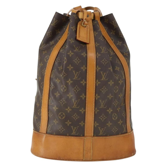 LOUIS VUITTON Monogram Randonnee GM Shoulder Bag M42244 LV Auth ep12787
