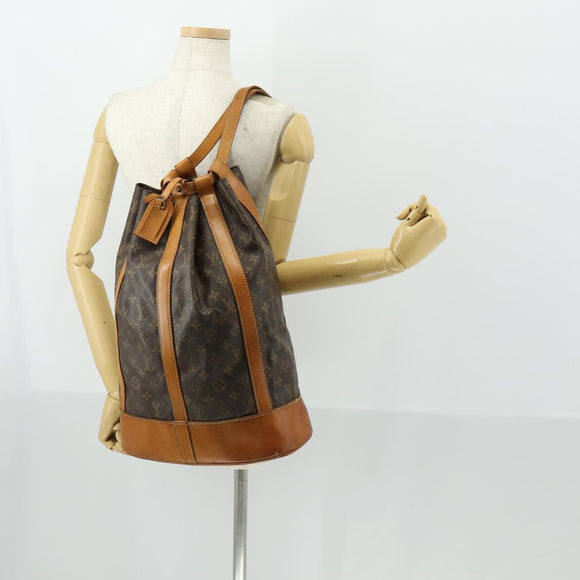 LOUIS VUITTON Monogram Randonnee GM Shoulder Bag M42244 LV Auth ep12787