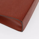 LOUIS VUITTON Epi Malesherbes Hand Bag Brown M52373 LV Auth ep12791-15