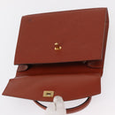 LOUIS VUITTON Epi Malesherbes Hand Bag Brown M52373 LV Auth ep12791-18