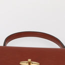 LOUIS VUITTON Epi Malesherbes Hand Bag Brown M52373 LV Auth ep12791-8