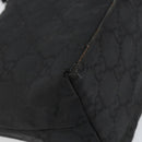 GUCCI GG Canvas Shoulder Bag Nylon Black Silver 001 3386 Auth ep12794-16