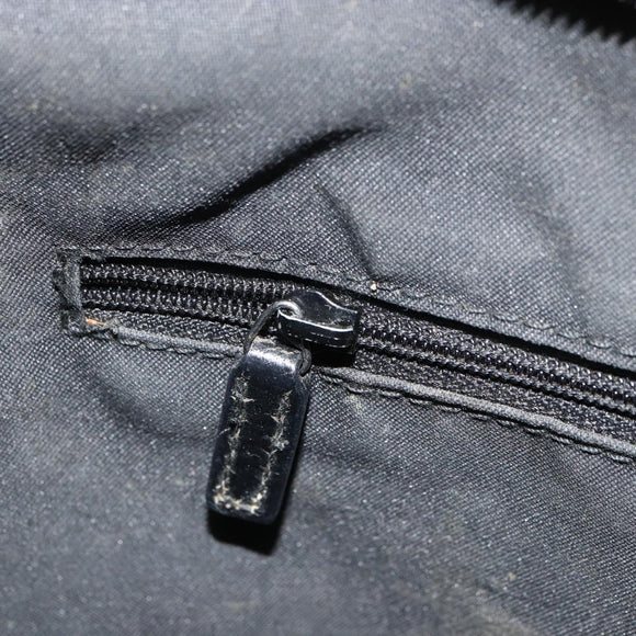 GUCCI GG Canvas Shoulder Bag Nylon Black Silver 001 3386 Auth ep12794