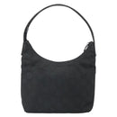 GUCCI GG Canvas Shoulder Bag Nylon Black Silver 001 3386 Auth ep12794-2