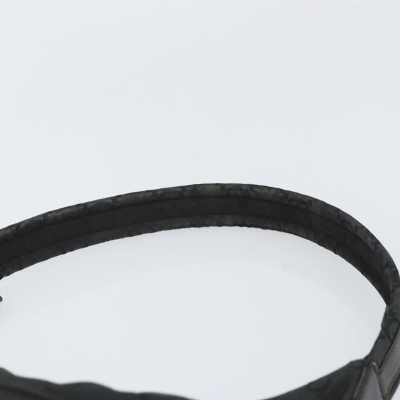 GUCCI GG Canvas Shoulder Bag Nylon Black Silver 001 3386 Auth ep12794