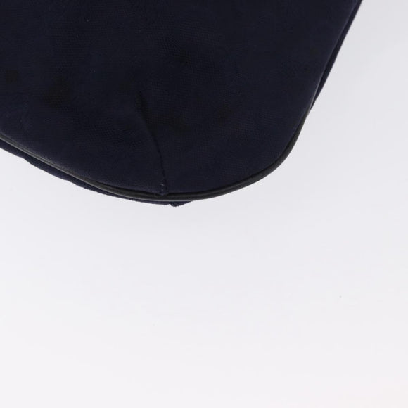 CELINE C Sulky Hand Bag Canvas Navy Auth ep12797