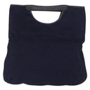 CELINE C Sulky Hand Bag Canvas Navy Auth ep12797-2
