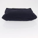 CELINE C Sulky Hand Bag Canvas Navy Auth ep12797-5