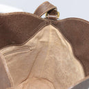 GUCCI GG Supreme Web Sherry Line Bag PVC Brown Gold 904 02 081 Auth ep12798-17
