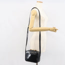 GUCCI Shoulder Bag Patent leather Black Gold 001 1705 1668 Auth ep12802-23