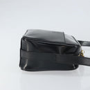GUCCI Shoulder Bag Patent leather Black Gold 001 1705 1668 Auth ep12802-4