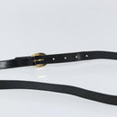 GUCCI Shoulder Bag Patent leather Black Gold 001 1705 1668 Auth ep12802-8