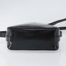 GUCCI Shoulder Bag Patent leather Black Gold 001 1705 1668 Auth ep12802-9