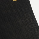 Christian Dior Lady Dior Canage Hand Bag Nylon Black Gold Auth ep12805-4